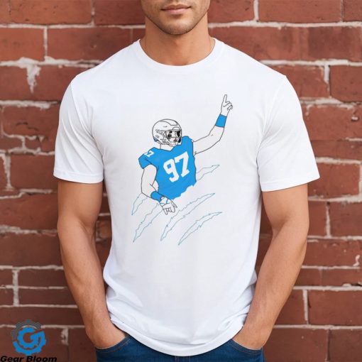 Aidan Hutchinson 97 football player shirt