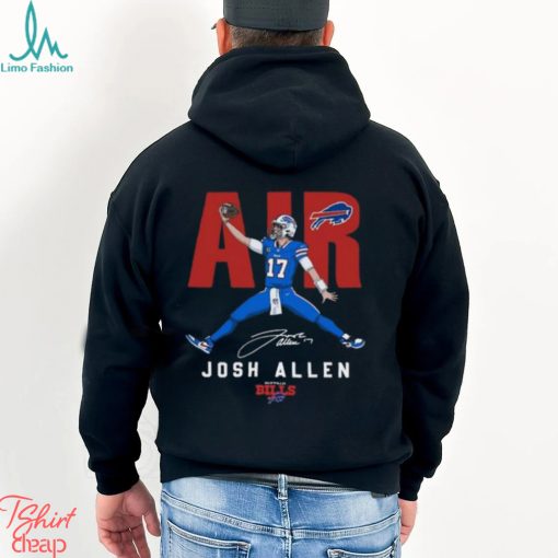 Josh Allen Jump Air Buffalo Bills T Shirt - Limotees