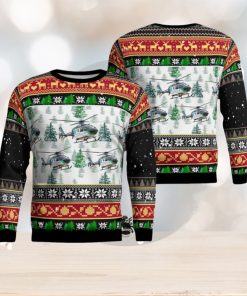 Air Evac 172 Jefferson County, IL Knitted Christmas Sweater