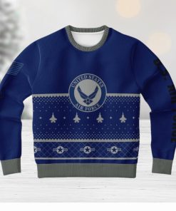 Air Force Veteran Ugly Sweater Sweatshirt