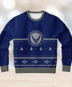 Air Force Veteran Ugly Sweater Sweatshirt