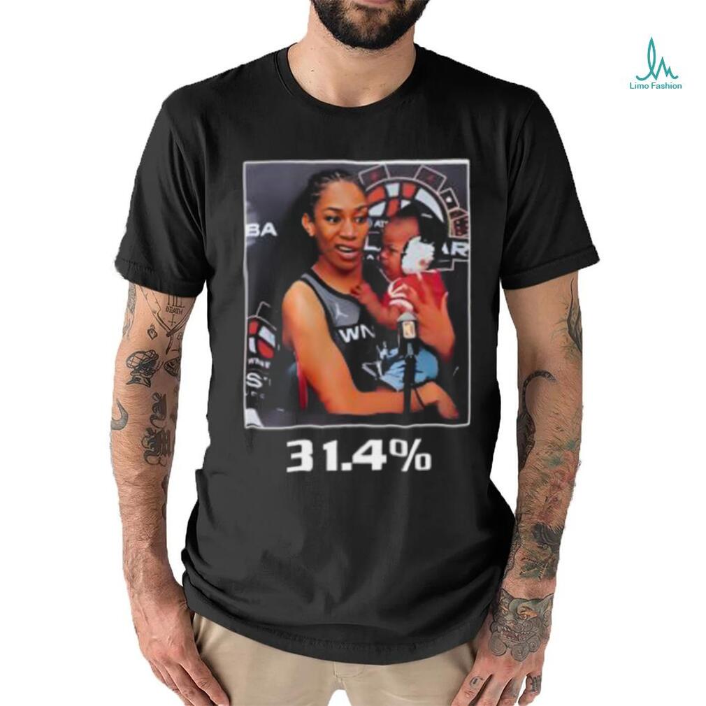 A’ja Wilson 31.4% Shirt A’ja Wilson 31.4% Shirt