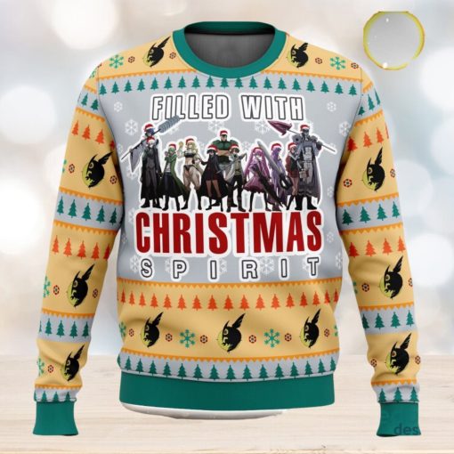 Akame Ga Kill Night Raid 3D Ugly Christmas Sweater Unisex Christmas Sweater For Men And Women