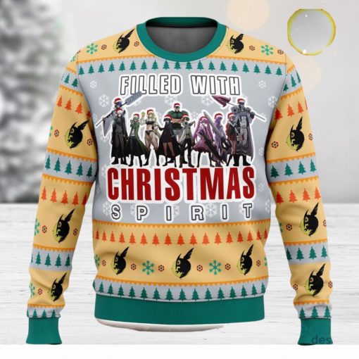 Akame Ga Kill Night Raid 3D Ugly Christmas Sweater Unisex Christmas Sweater For Men And Women