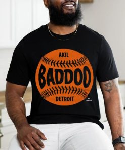 Akil Baddoo Shirt  Detroit Tigers Akil Baddoo T-Shirts - Tigers Store