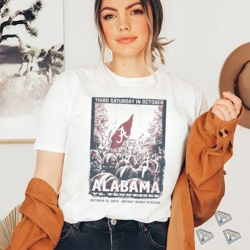 Alabama vs Tennessee October 21st, 2023 Bryant Denny Stadium Shirt