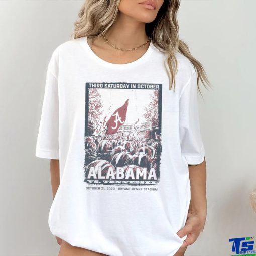 Alabama vs Tennessee October 21st, 2023 Bryant Denny Stadium Shirt