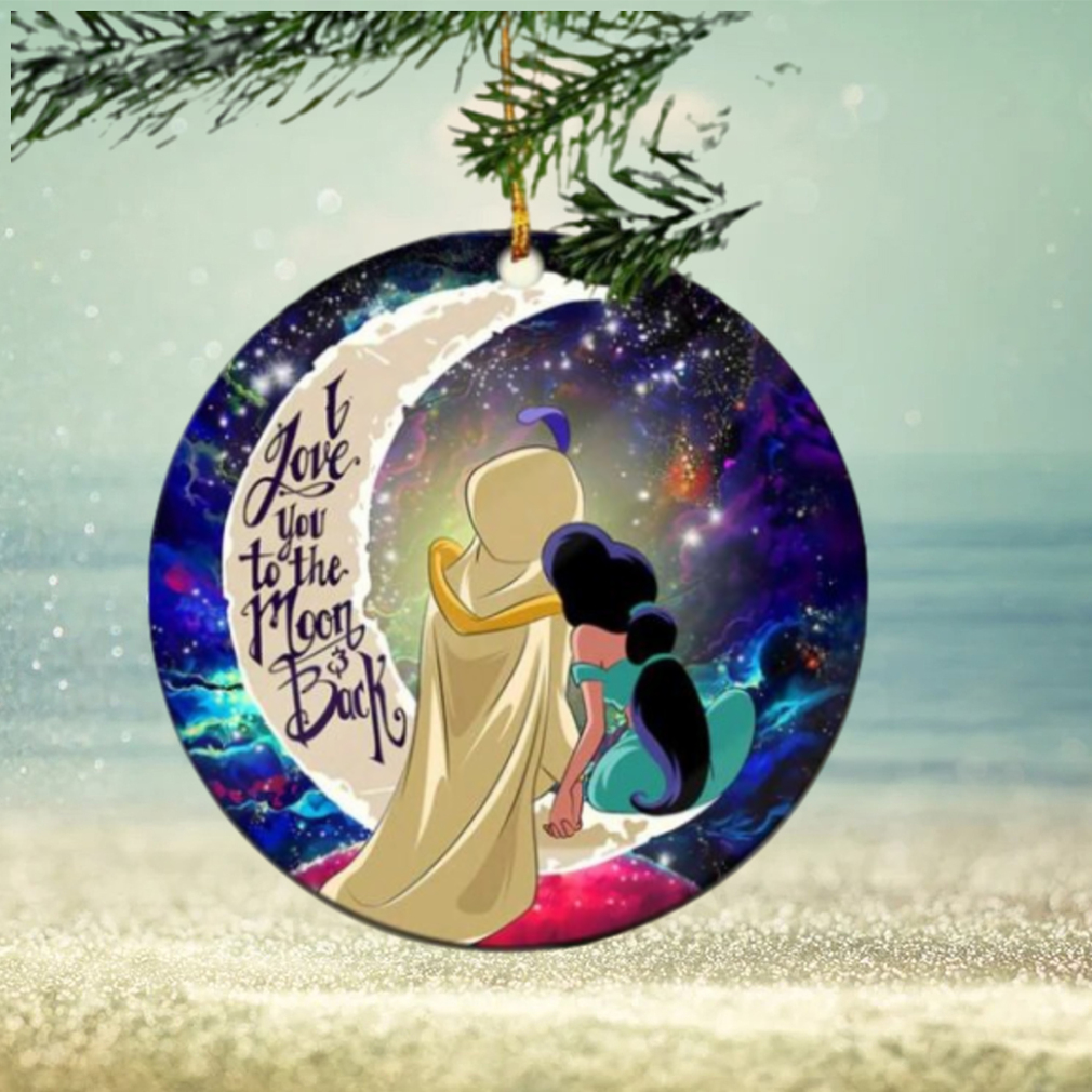 Aladin Couple Love You To The Moon Galaxy Perfect Gift For Holiday Ornament Aladin Couple Love You To The Moon Galaxy Perfect Gift For Holiday Ornament