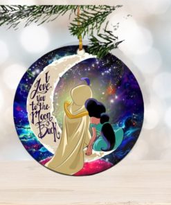 Aladin Couple Love You To The Moon Galaxy Perfect Gift For Holiday Ornament
