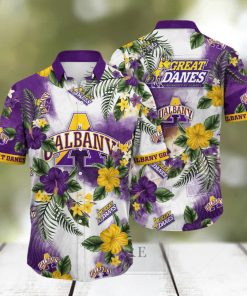 Albany Great Danes NCAA Hawaiian Shirt Sea Breezetime Aloha Shirt