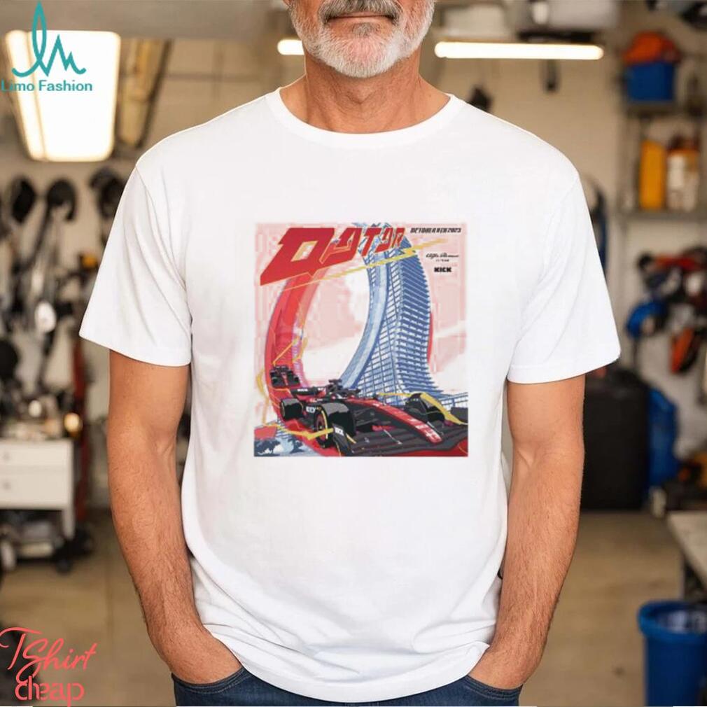 Alfa Romeo F1 Team Skate The F1 Spint Returns Say Hello To Our Qatar GP 2023 Unisex T shirt Alfa Romeo F1 Team Skate The F1 Spint Returns Say Hello To Our Qatar GP 2023 Unisex T shirt