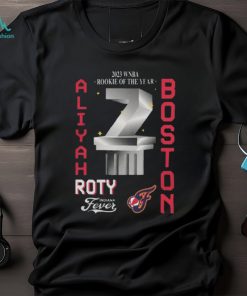 Aliyah Boston black Indiana fever 2023 wNBA rookie of the year Shirt, hoodie, sweater, long sleeve and tank top Aliyah Boston black Indiana fever 2023 wNBA rookie of the year Shirt