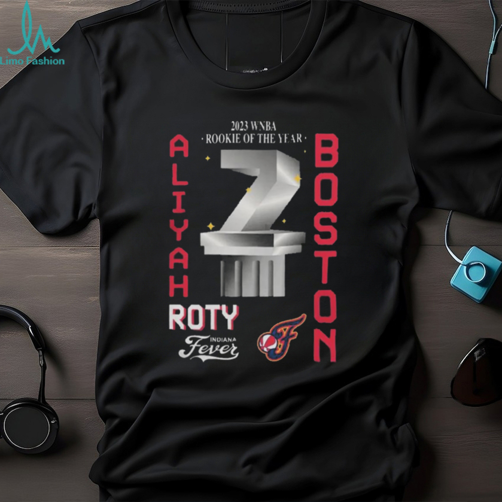 Aliyah Boston black Indiana fever 2023 wNBA rookie of the year Shirt Aliyah Boston black Indiana fever 2023 wNBA rookie of the year Shirt