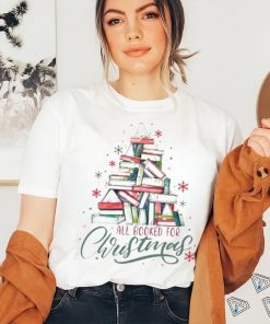 All Booked For Christmas Cute Bookworm shirt, hoodie, sweater, long sleeve and tank top All Booked For Christmas Cute Bookworm shirt