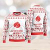 Christmas Sweater Arizona Cardinals Christmas Ball Snowfalke Pattern 3D Sweater