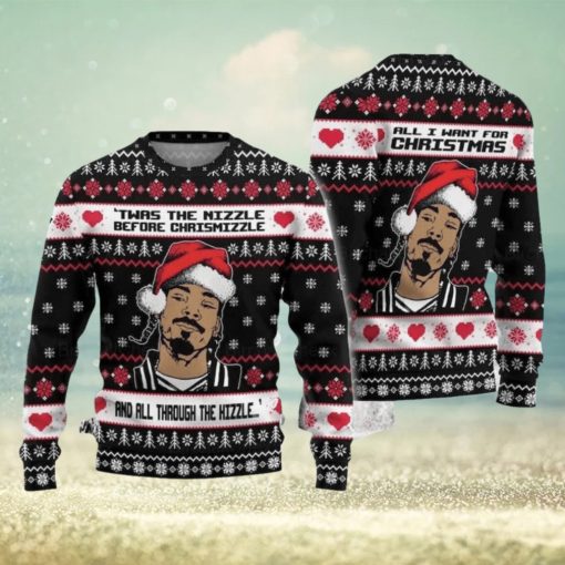 All I Want For Xmas Is Snoop Dogg Ugly Xmas Sweater