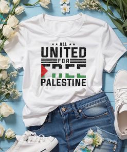 All united for free palestine T shirt