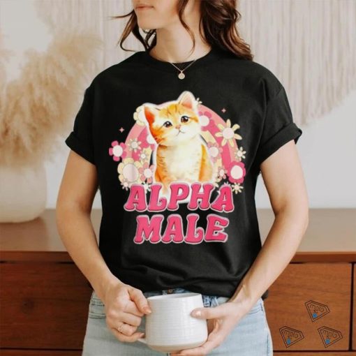 Alpha Male Cat Kitten Funny For Men Women T Shirt