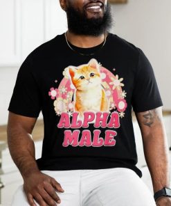 Alpha Male Cat Kitten Funny For Men Women T Shirt
