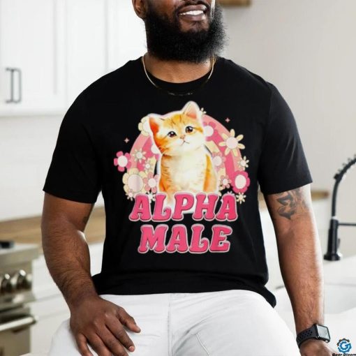 Alpha Male Cat Kitten Funny For Men Women T Shirt