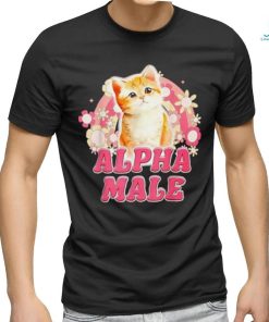 Alpha Male Cat Kitten Funny For Men Women T Shirt