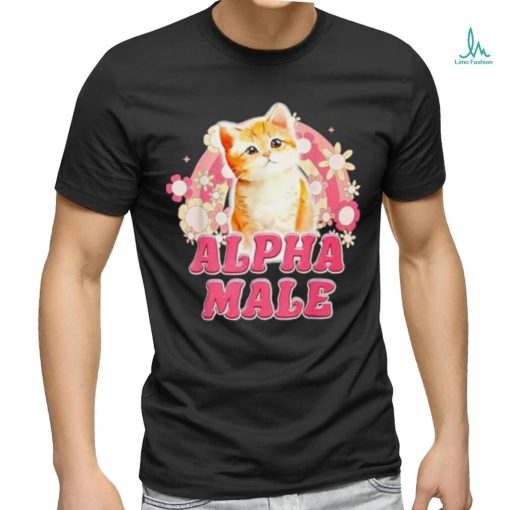 Alpha Male Cat Kitten Funny For Men Women T Shirt
