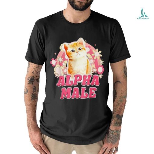 Alpha Male Cat Kitten Funny For Men Women T Shirt