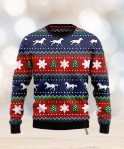 Amazing Horses Ugly Sweater Christmas Style Gift For Men And Women