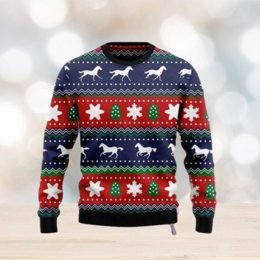 Amazing Horses Ugly Sweater Christmas Style Gift For Men And Women