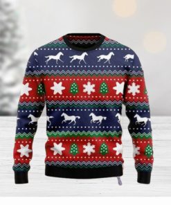 Amazing Horses Ugly Sweater Christmas Style Gift For Men And Women