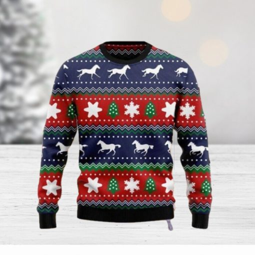 Amazing Horses Ugly Sweater Christmas Style Gift For Men And Women