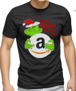 Amazon how the Grinch stole your face christmas shirt