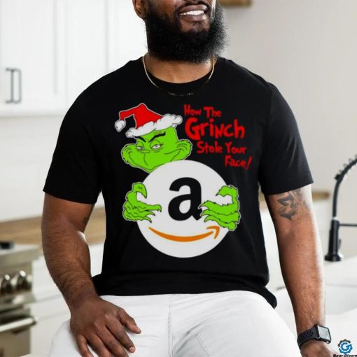 Amazon how the Grinch stole your face christmas shirt