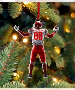 NFL Las Vegas Raiders Xmas Mickey Mouse Custom Name Christmas Tree  Decorations Ornament - Mugteeco