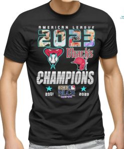 American League 2023 Arizona Dbacks Champions 2023 NLCS loanDepot T Shirt