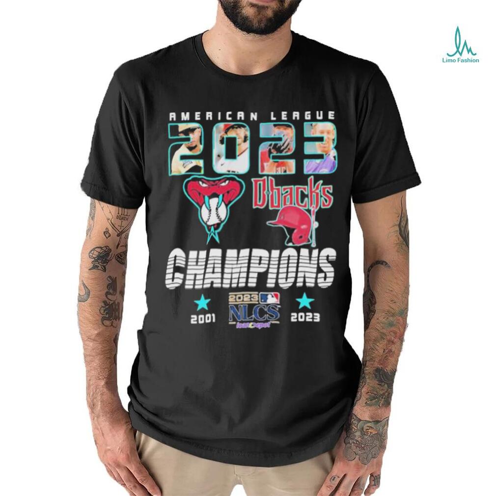 American League 2023 Arizona Dbacks Champions 2023 NLCS loanDepot T Shirt American League 2023 Arizona Dbacks Champions 2023 NLCS loanDepot T Shirt