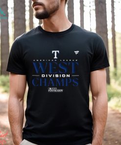 American League West Division 2023 Texas Rangers Champions Postseason Shirt
