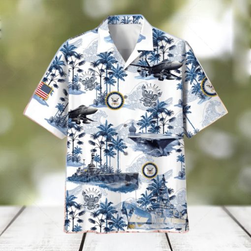 American Pride Designer US Army Hawaiian Shirt Veteran