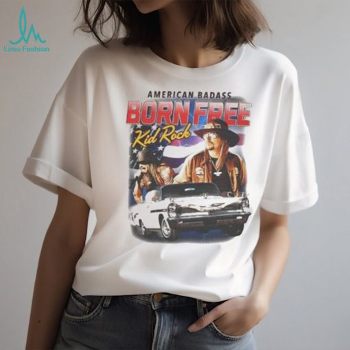American badass born free shirt
