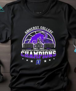Amherst College NCAA Division III Men's Basketball National Champions 2021 2022 Shirt t shirt