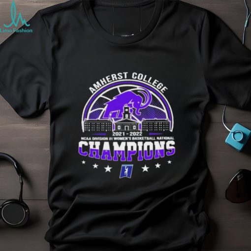 Amherst College NCAA Division III Men’s Basketball National Champions 2021 2022 Shirt t shirt