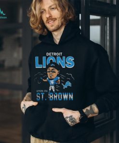 Amon Ra St. Brown Detroit Lions E Caricature Player Shirt