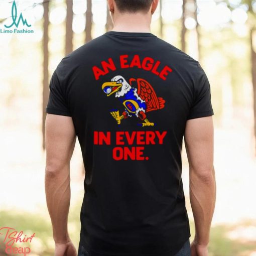 An eagle in every one shirt