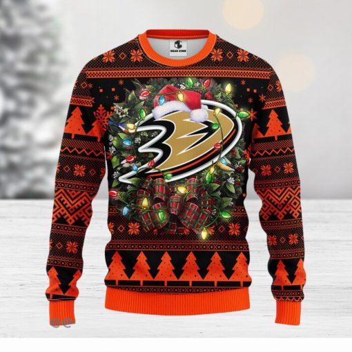 Anaheim Ducks Christmas Ugly Sweater