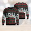 Aircraft Rescue and Firefighting Denver International Airport Knitted Christmas 3D Sweater