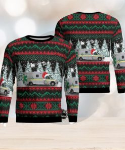 Anamosa, Iowa, Anamosa Area Ambulance Service Ugly Christmas 3D Sweater