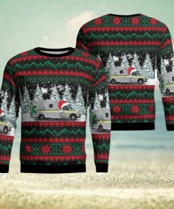 Anamosa, Iowa, Anamosa Area Ambulance Service Ugly Christmas 3D Sweater