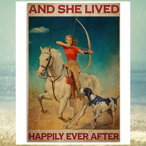 And She Lived Happily Ever After Vertical Poster