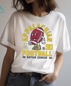 App State NCAA Football Nathan Johnson T Shirt