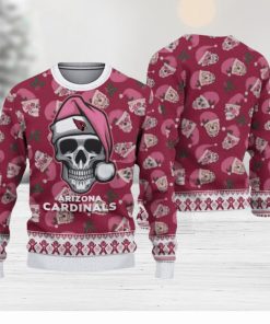 Arizona Cardinals Christmas Skull Hot Trending Ugly Sweater For Real Fans